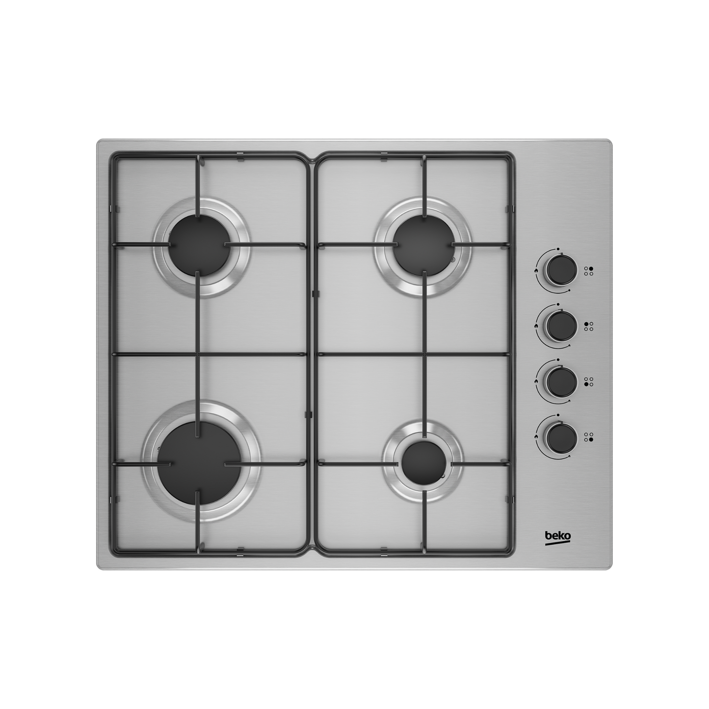 Beko HIGG 64123 SX - Inbouw gasfornuis