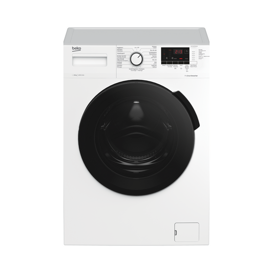 WTV10725XCW1: Vrijstaande Wasmachine (10 kg, 1400 rpm)